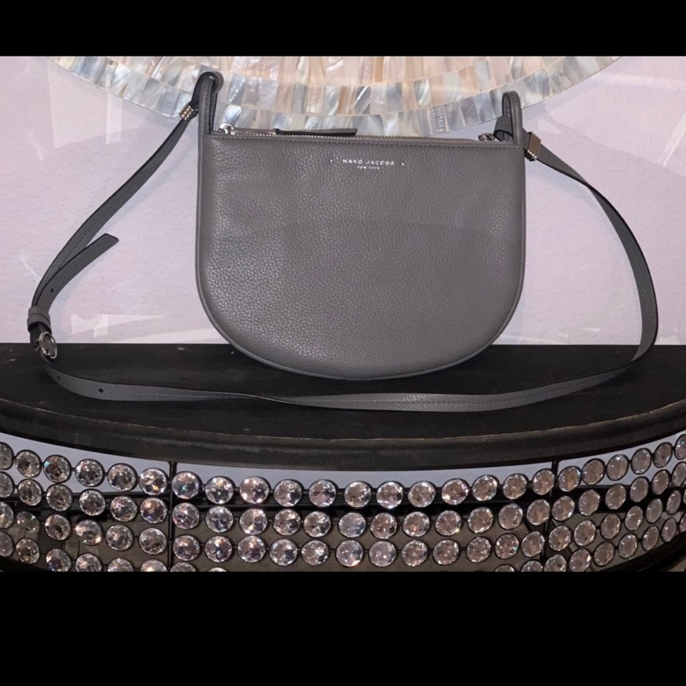 NWT Marc Jacobs gray crossbody handbag